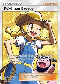 Pokemon Breeder (Full Art) - 73/73 - Shining Legends